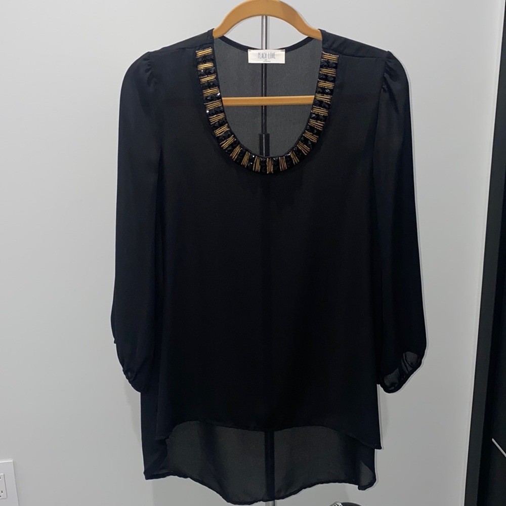 Peach Love California blouse